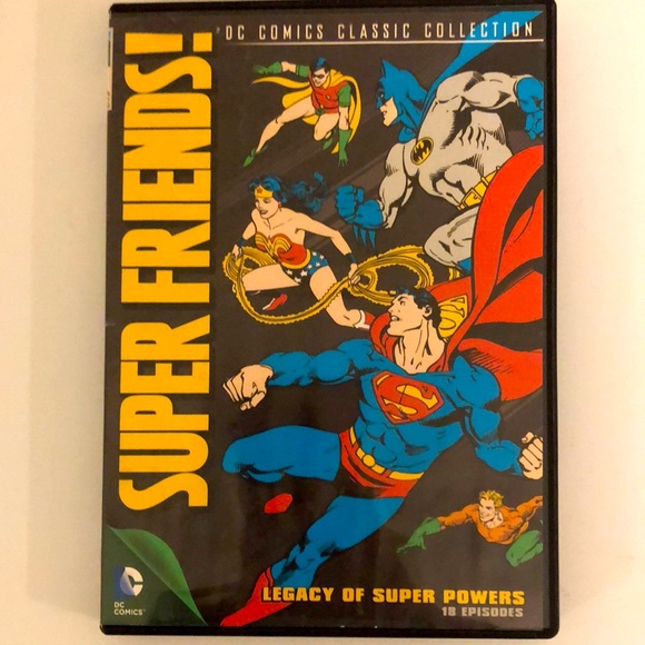 10/$20💙DVD - SUPER FRIENDS Legacy of Super Powers - Comics - Picture 1 of 3